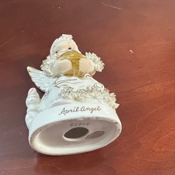 Vintage 1940’s April Angel Figurine with Pastel Accents - Picture 7 of 9